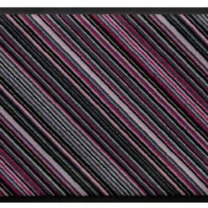 Pruhovaná premium rohožka- fialová uhlopriečka
