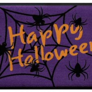 Sviatočná premium rohožka – Halloween pavučina