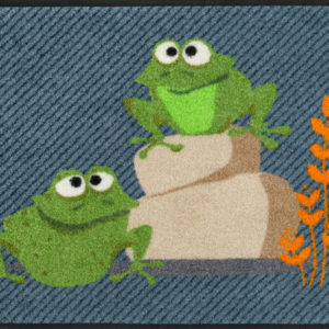 Žabí priatelia- rohožka 50×75 cm
